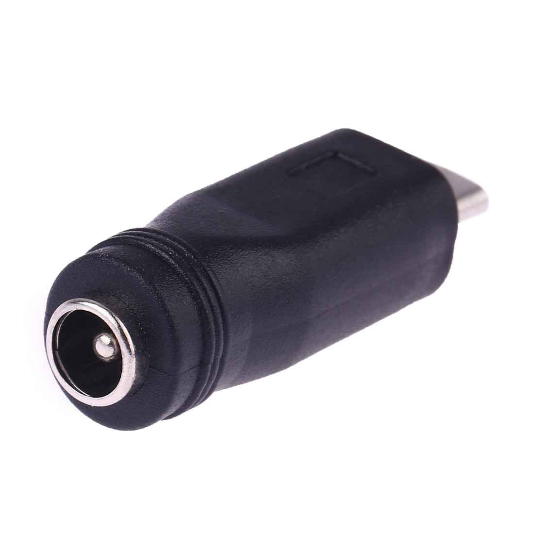 Uniqbuy For DC 5.5 x 2.1mm Female to Micro USB Male Power Converter(Black)