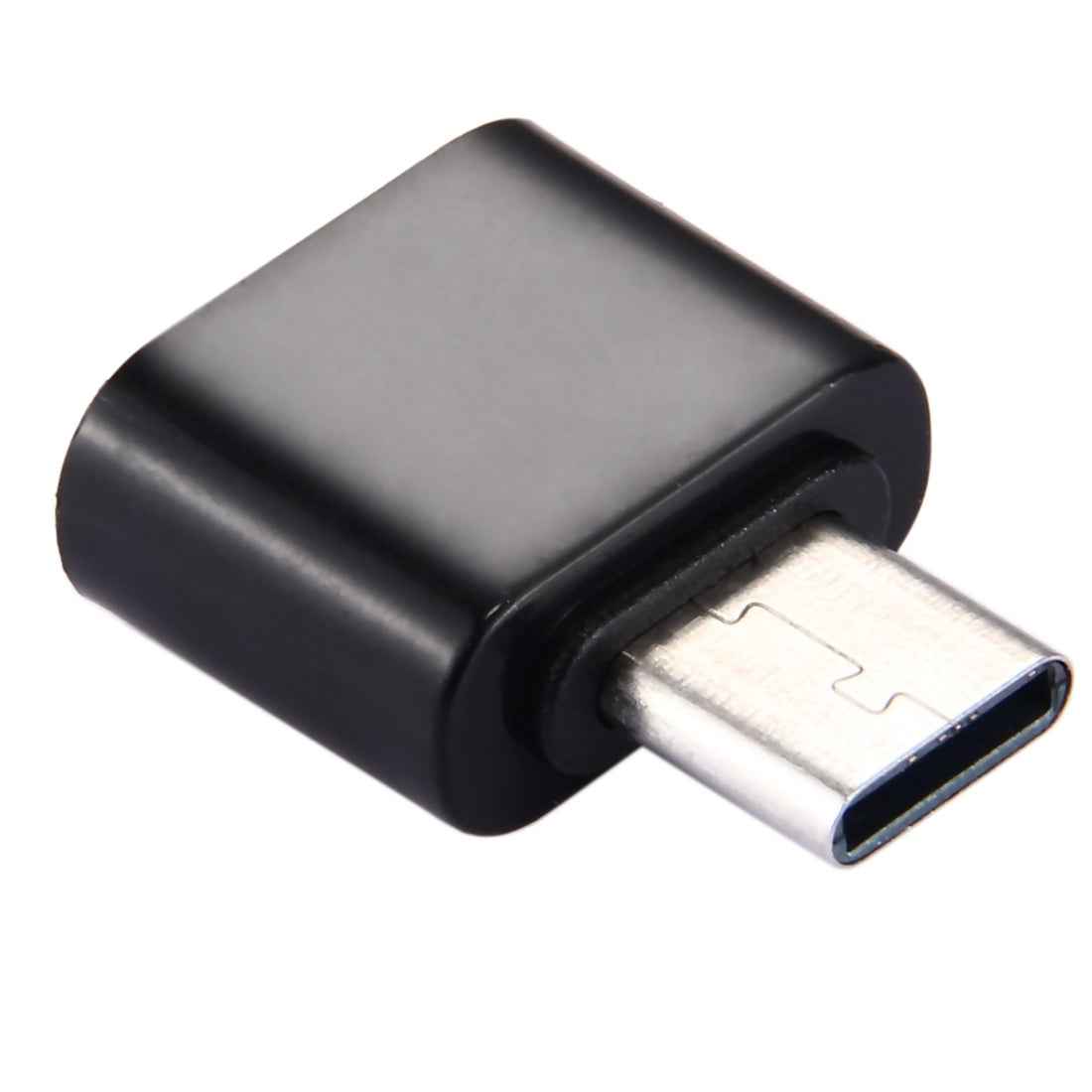 Uniqbuy For Plastic USB-C / Type-C Male to USB 2.0 Female OTG Data Transmission Charging Adapter
