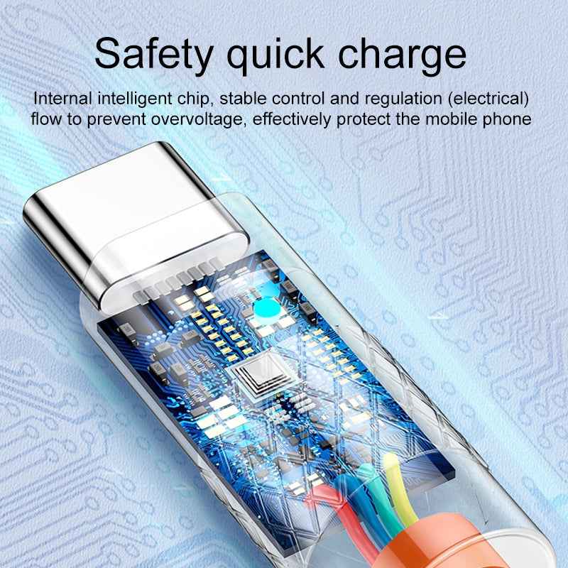 Uniqbuy For Mech Series 6A 120W USB to USB-C / Type-C Metal Plug Silicone Fast Charging Data Cable, Length: 1.8m(Yellow)