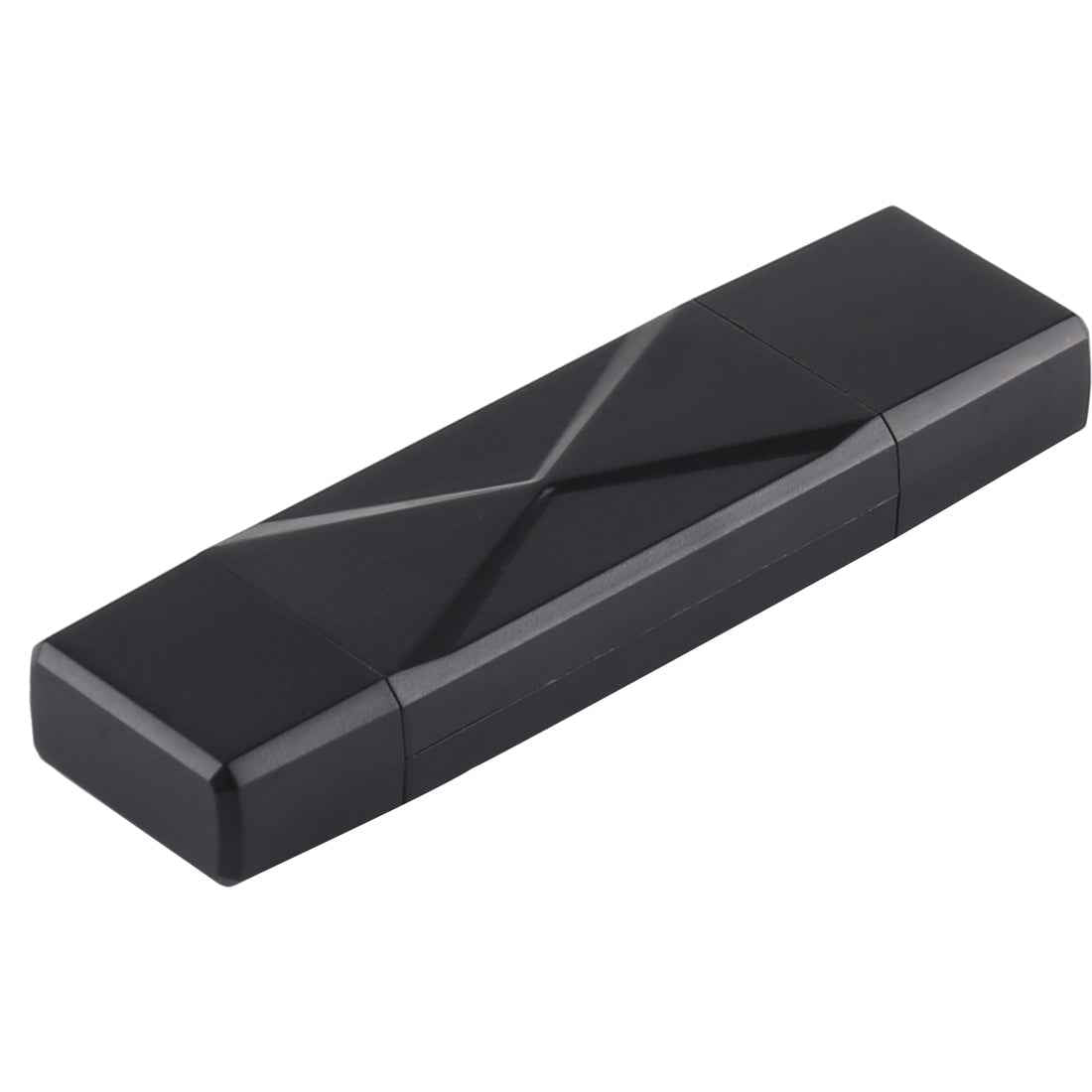 Uniqbuy For USB-C / Type-C + SD + TF + Micro USB to USB 2.0 Card Reader (Black)
