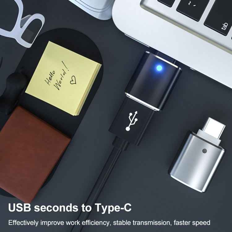 Uniqbuy For USB to Type-C / USB-C OTG USB Flash Driver (Black)