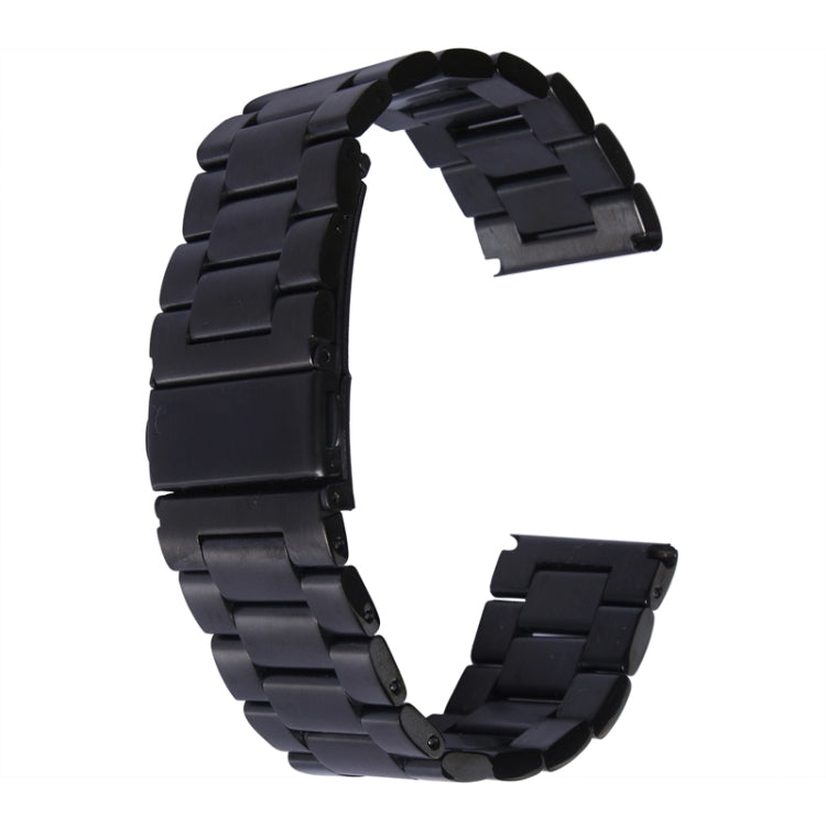 For Apple Watch 42mm Classic Buckle Steel Watch Band, Only Used in Conjunction with Connectors ( S-AW-3293 )