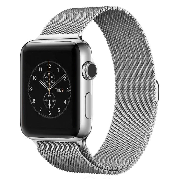 For Apple Watch 42mm Milanese Loop Magnetic Stainless Steel Watch Band