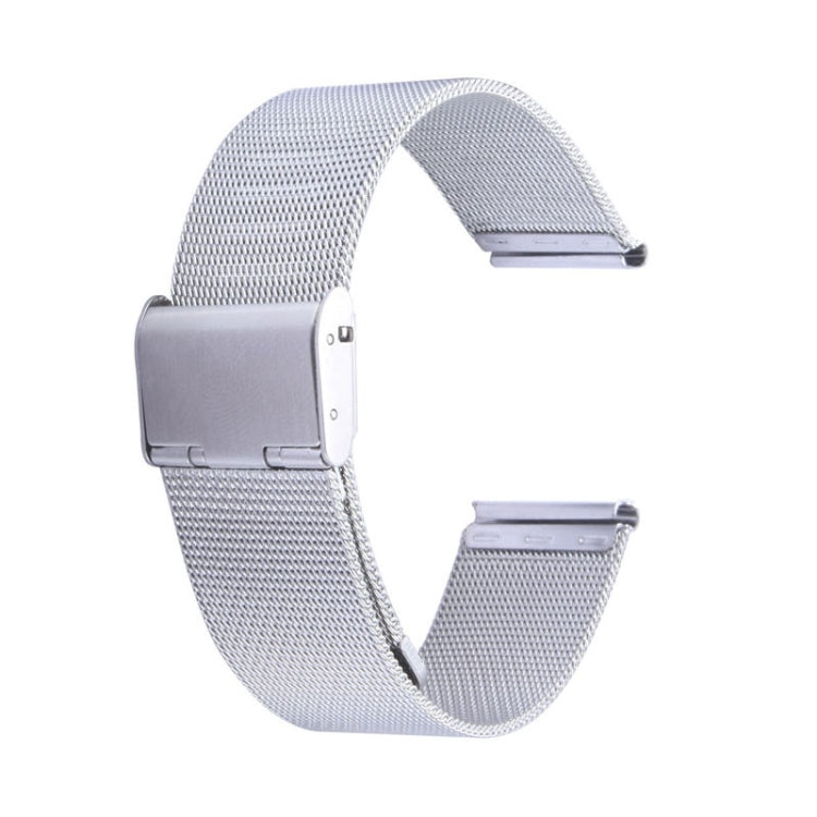 For Apple Watch 38mm Milanese Classic Buckle Stainless Steel Watch Band , Only Used in Conjunction with Connectors ( S-AW-3291 )