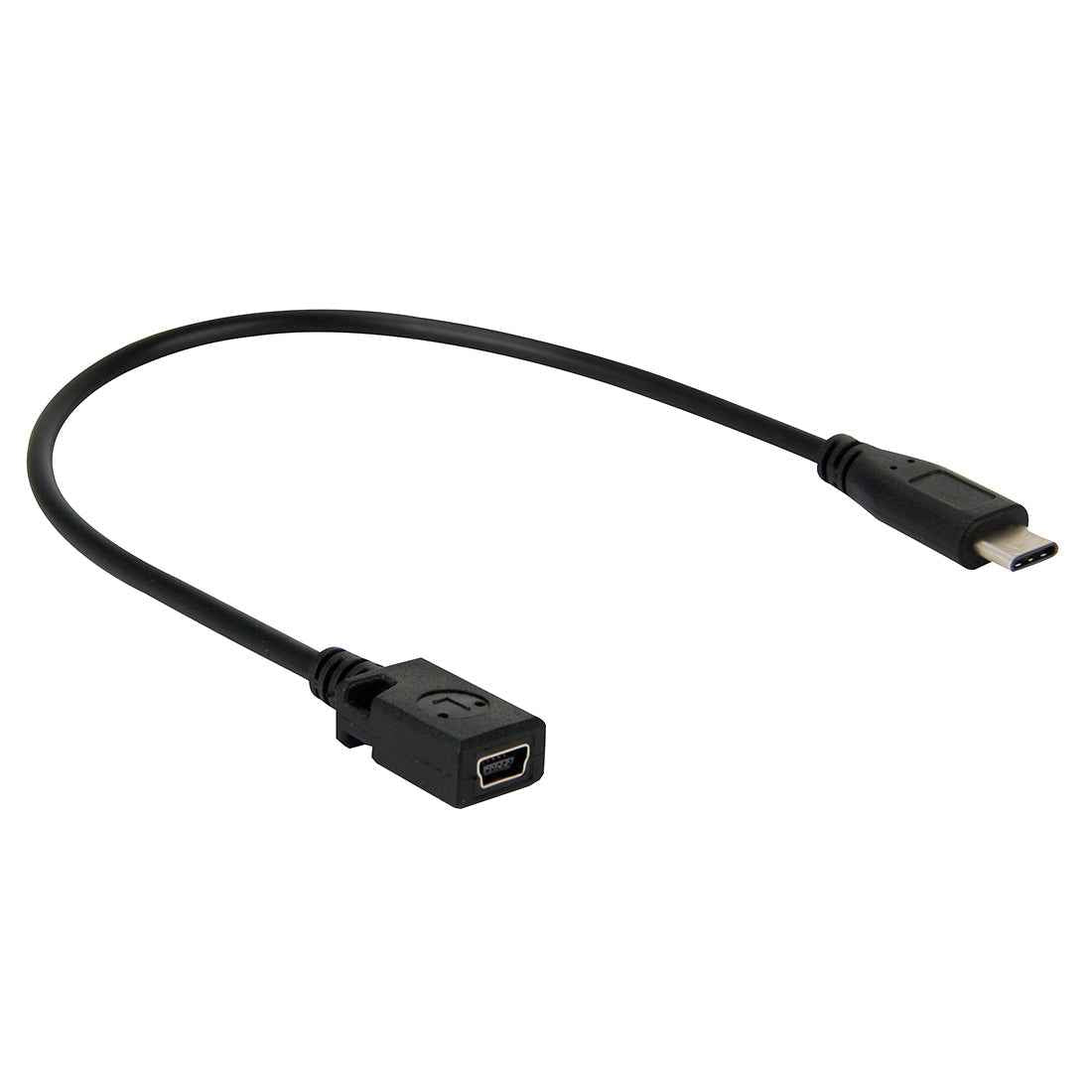 Uniqbuy For USB-C / Type-C 3.0 Male to Mini USB Female Cable Adapter