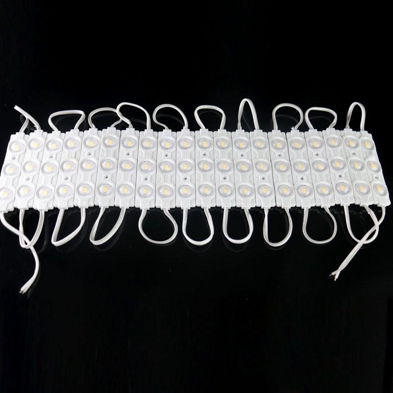 19W 1850LM  Module Light Strip, 180 Degrees 20 x 3-LED SMD 5730 Convex High Warm White Light LED, DC 12V