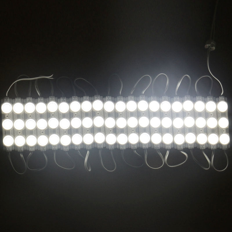 19W 1850LM  Module Light Strip, 180 Degrees 20 x 3-LED SMD 5730 Convex High White Light LED, DC 12V