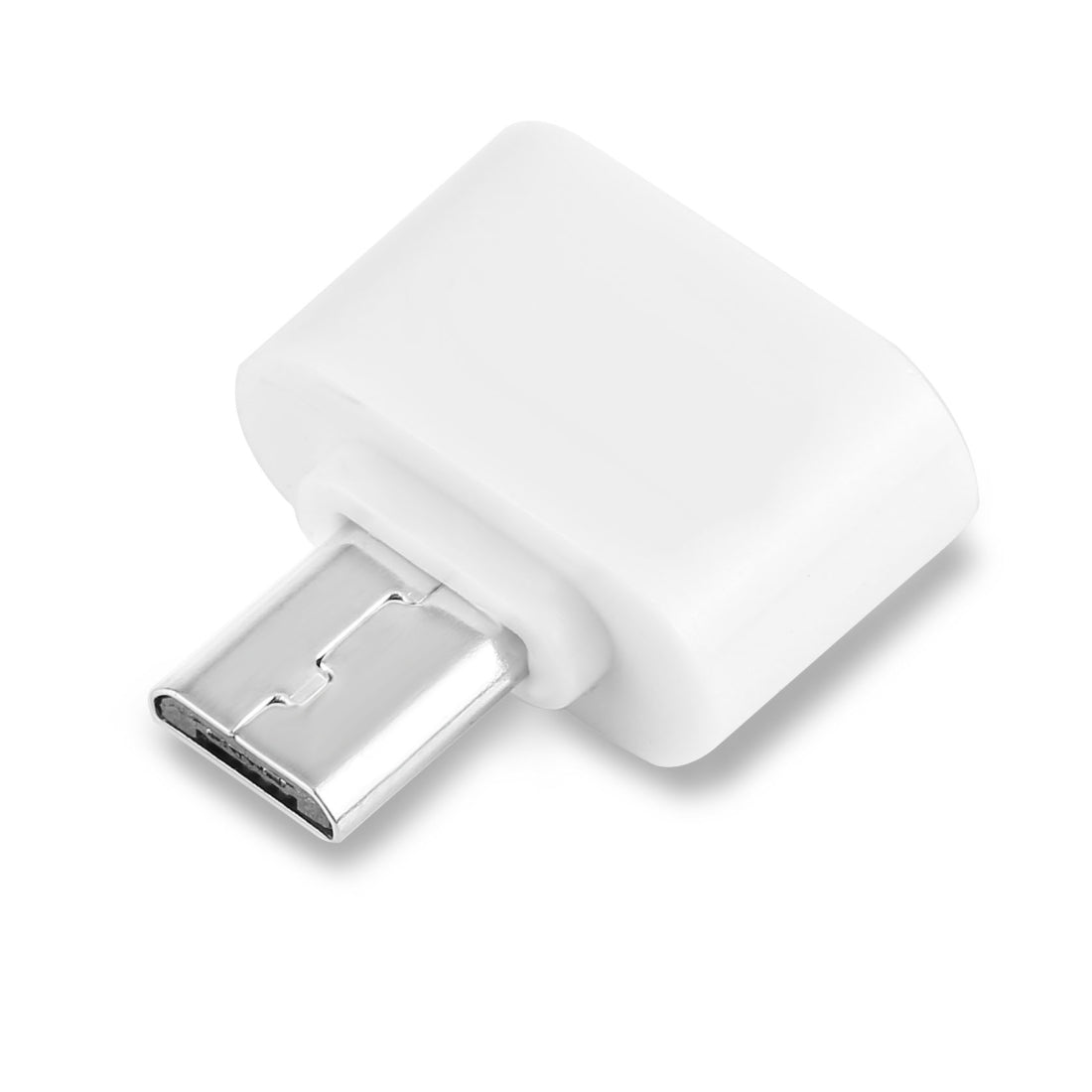 Micro USB 2.0 to USB 2.0 Adapter with OTG Function, For Samsung / Huawei / Xiaomi / Meizu / LG / HTC and Other Smartphones(White)