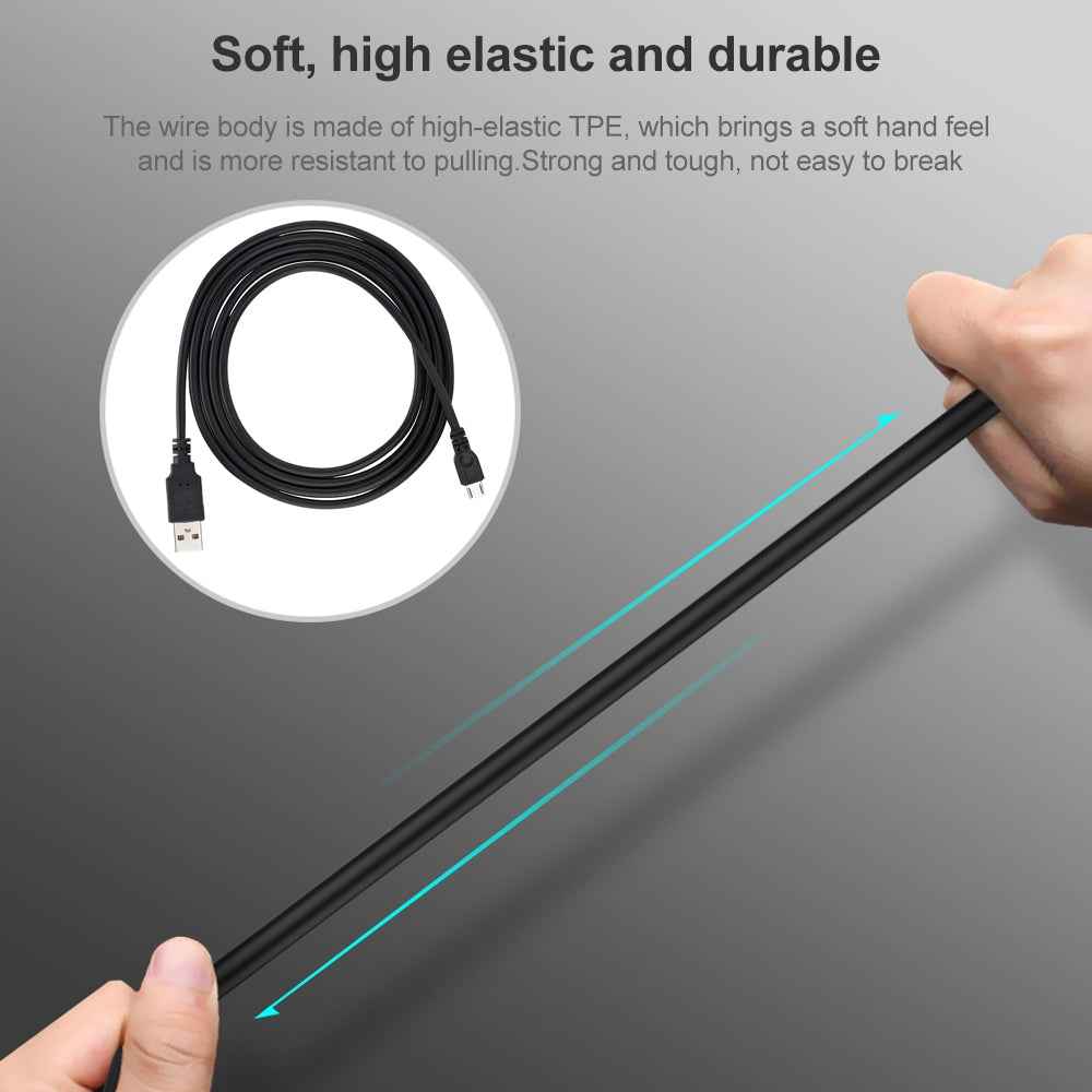 Uniqbuy For 1.5m Micro USB to USB 2.0 Data Cable