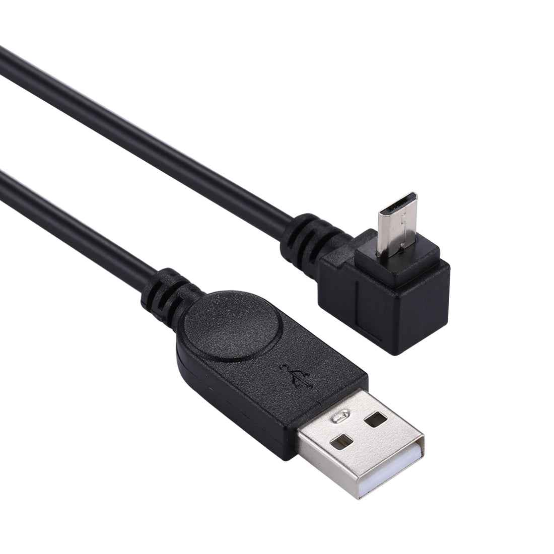 Uniqbuy For 29cm 90 Degree Angle Micro USB to USB Data / Charging Cable