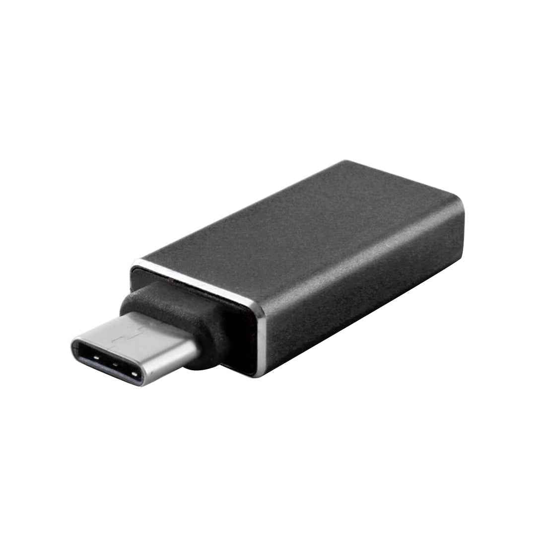 Uniqbuy For USB 3.0 to USB-C / Type-C 3.1 Converter Adapter For MacBook 12 inch, Chromebook Pixel 2015(Black)