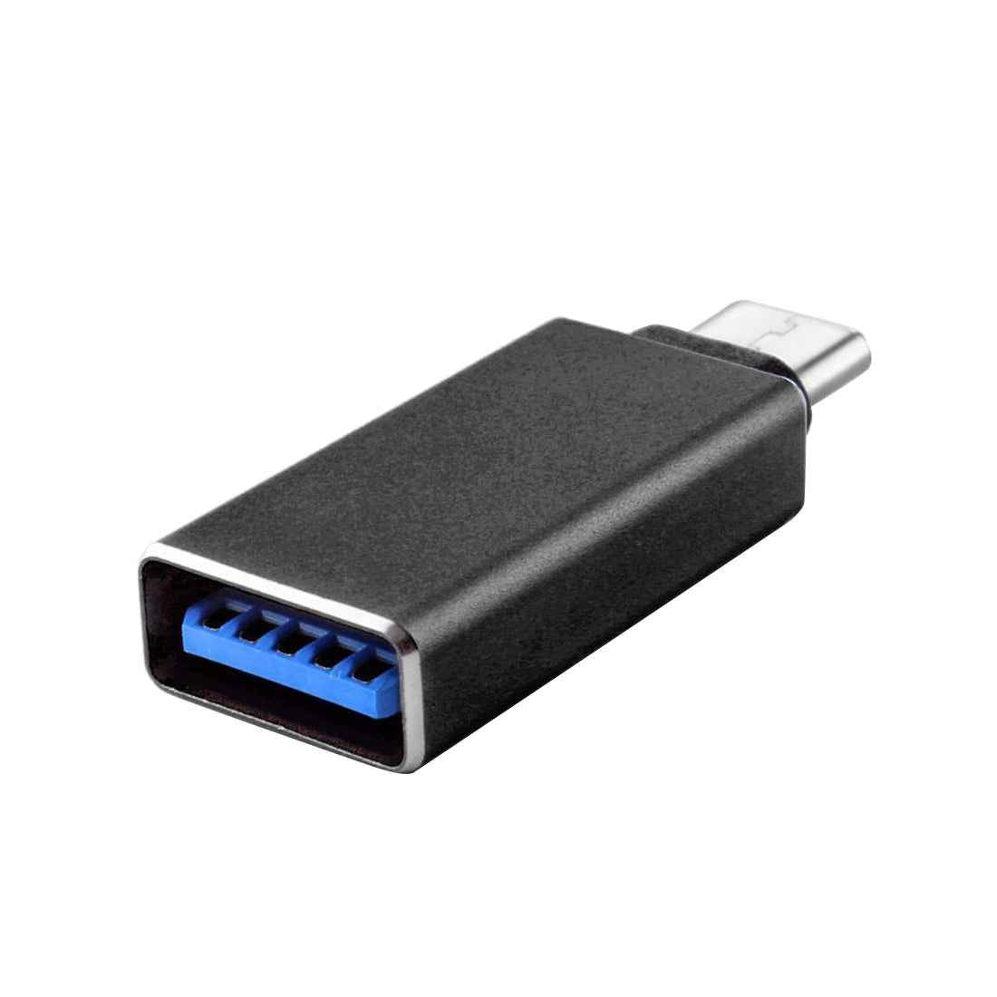 Uniqbuy For USB 3.0 to USB-C / Type-C 3.1 Converter Adapter For MacBook 12 inch, Chromebook Pixel 2015(Black)