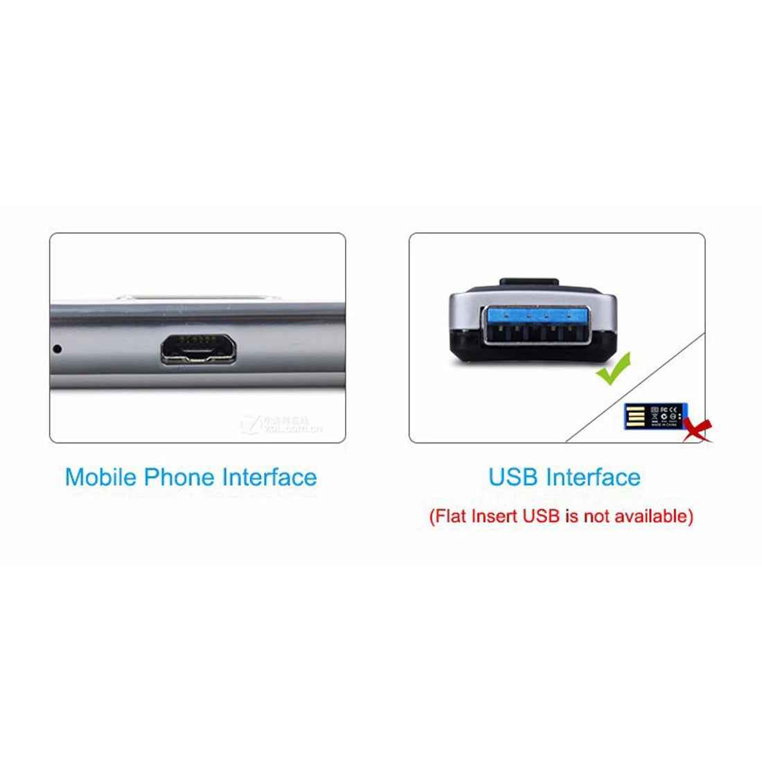 Uniqbuy For Mini Android Style Micro USB OTG USB Drive Reader