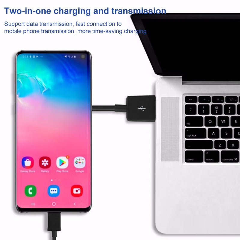 Micro USB Data Sync Charger Cable, Cable Length: 1m(Black)