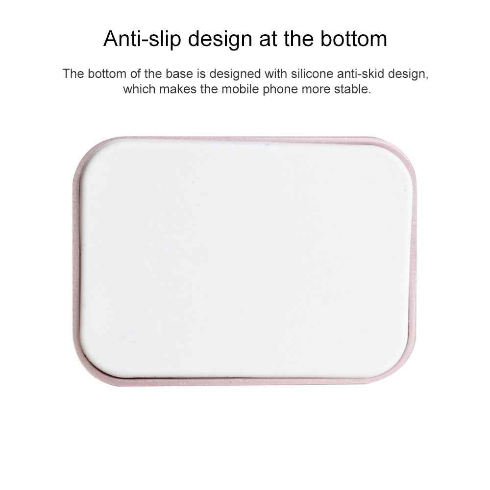 Uniqbuy For USB-C / Type-C Aluminum Alloy Desktop Station Dock Charger(Pink)