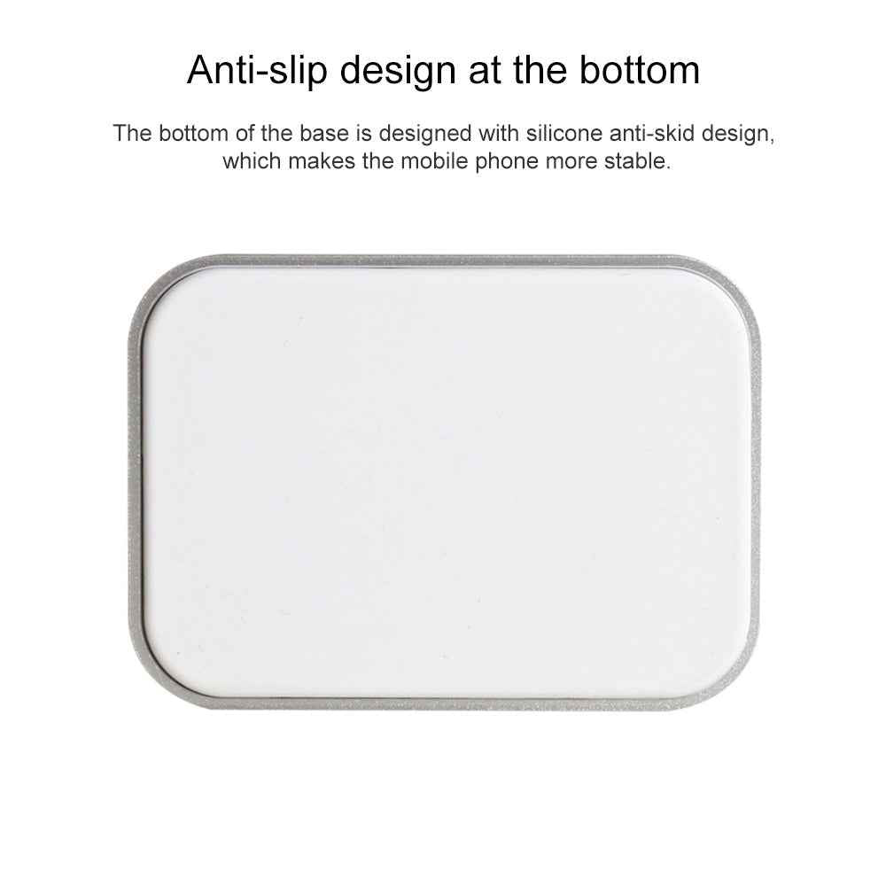 Uniqbuy For USB-C / Type-C Aluminum Alloy Desktop Station Dock Charger(Grey)