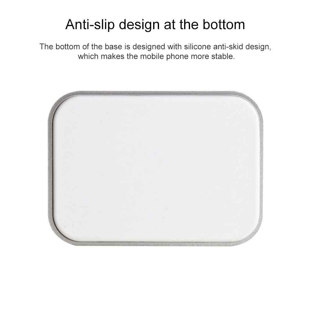 Uniqbuy For USB-C / Type-C Aluminum Alloy Desktop Station Dock Charger(Silver)