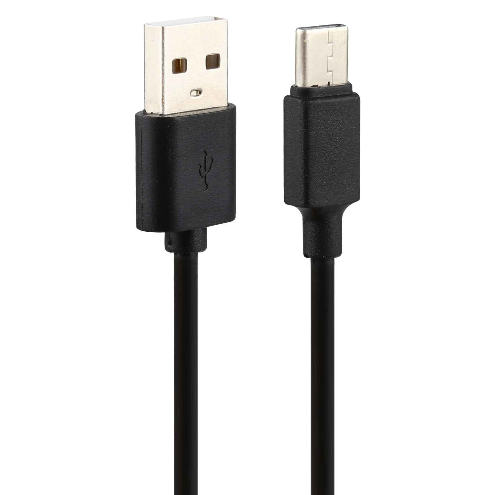 Uniqbuy For LZ-728 2 in 1 18W QC 3.0 USB Interface Travel Charger + USB to USB-C / Type-C Data Cable Set, EU Plug, Cable Length: 1m(Black)