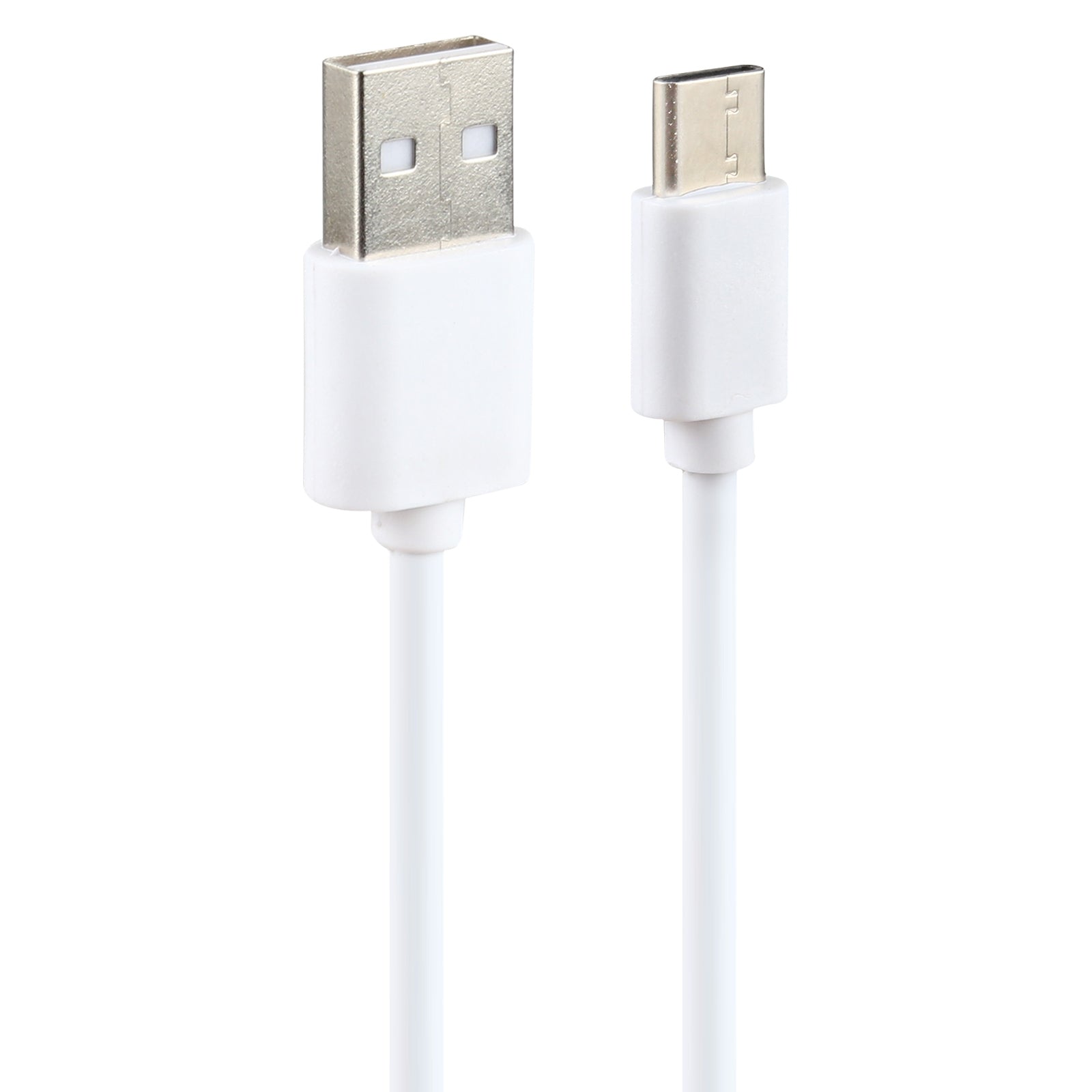 LZ-728 2 in 1 18W QC 3.0 USB Interface Travel Charger + USB to USB-C / Type-C Data Cable Set, EU Plug, Cable Length: 1m(White)