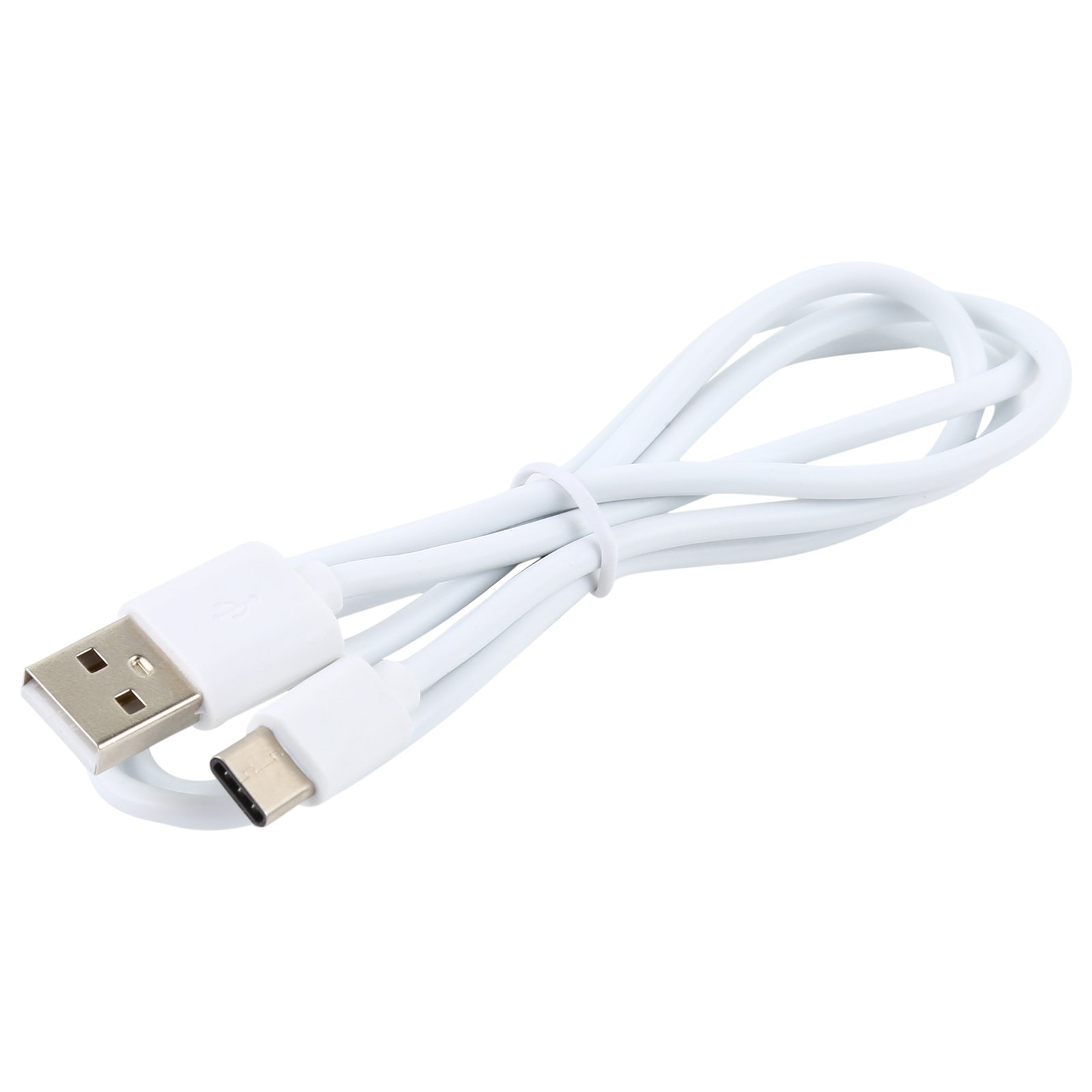 LZ-728 2 in 1 18W QC 3.0 USB Interface Travel Charger + USB to USB-C / Type-C Data Cable Set, EU Plug, Cable Length: 1m(White)