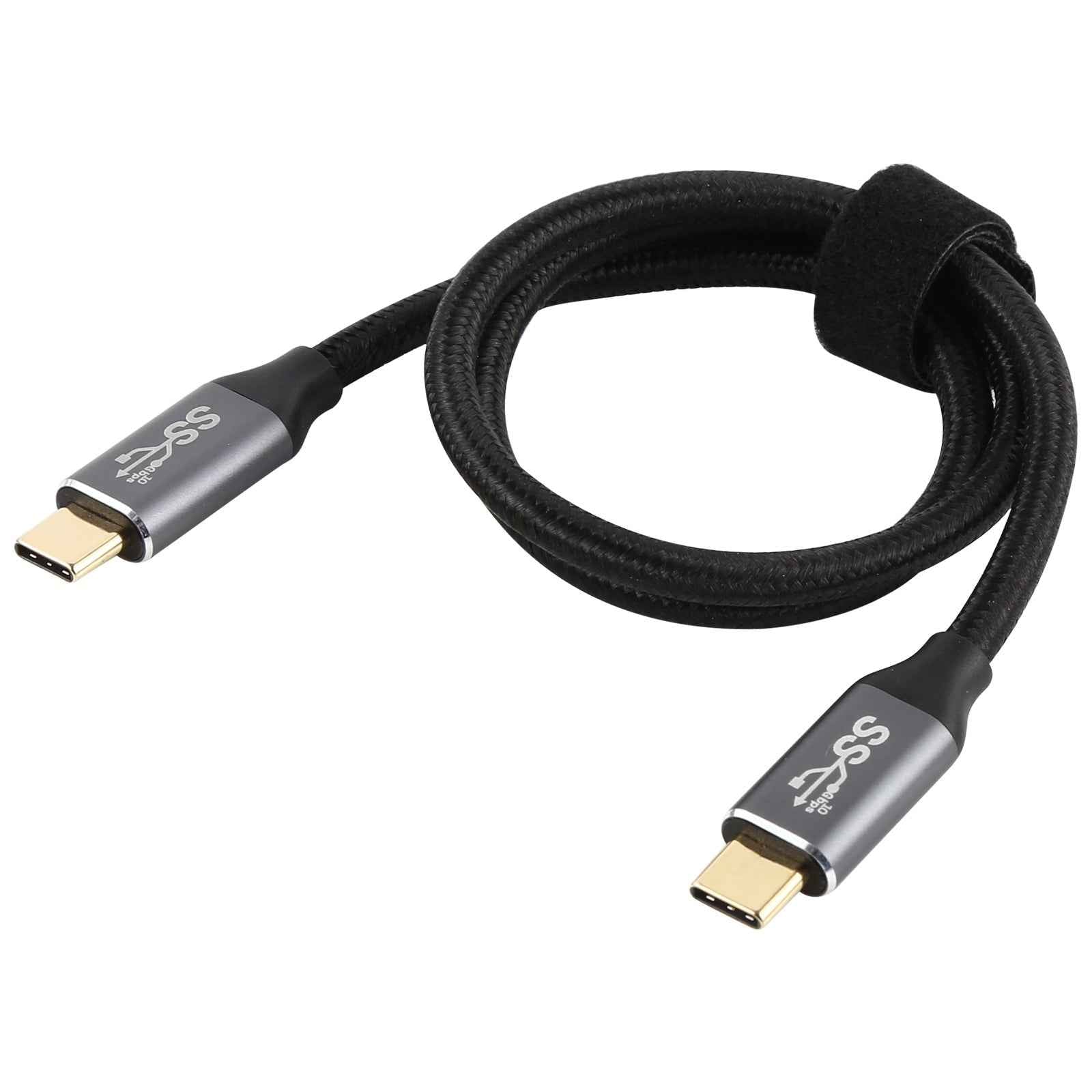 Uniqbuy For USB-C / Type-C Male to USB-C / Type-C Male Transmission Data Charging Cable, Cable Length: 0.5m