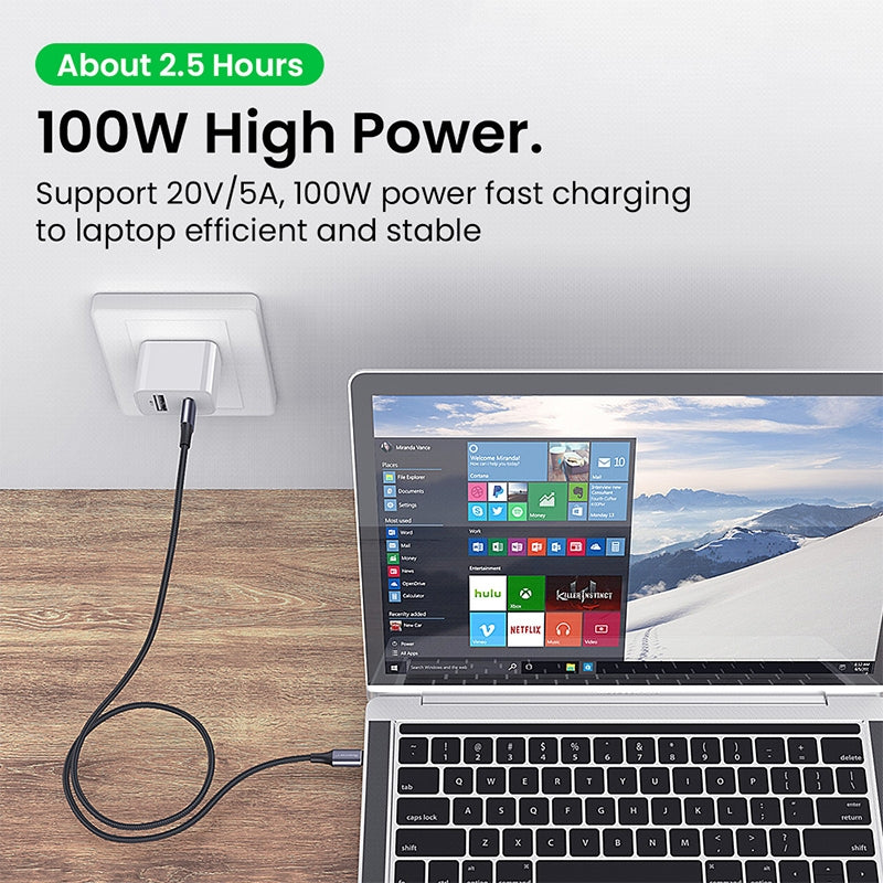 USB-C / Type-C Male to USB-C / Type-C Male Transmission Data Charging Cable, Cable Length: 0.5m