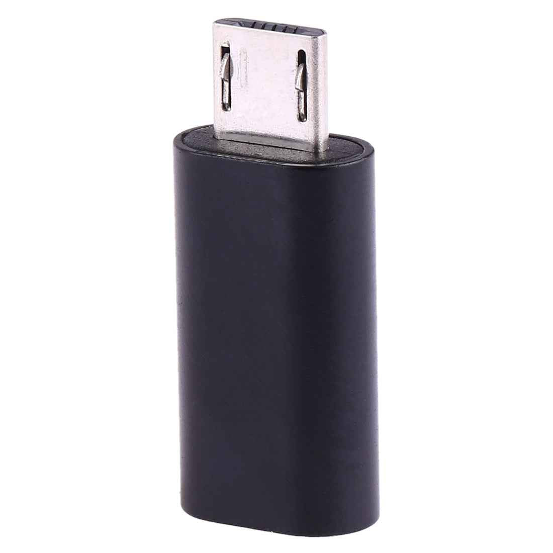 Uniqbuy For USB-C / Type-C Female to Micro USB Male Converter Adapter (Black)