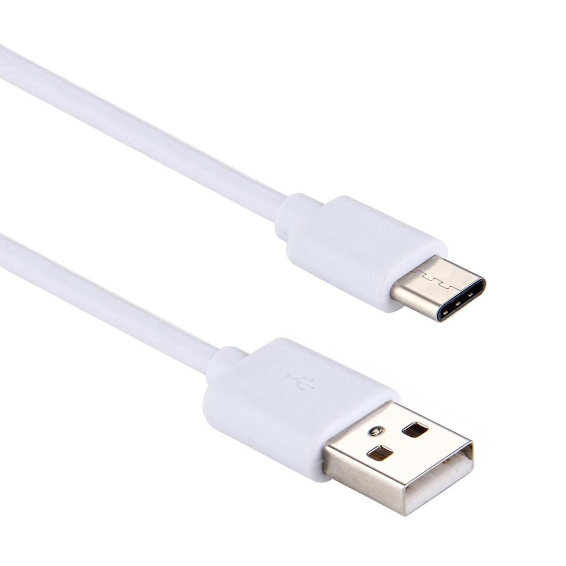 USB 2.0 to USB-C / Type-C Charging Data Cable, Cable Length: 1m(White)