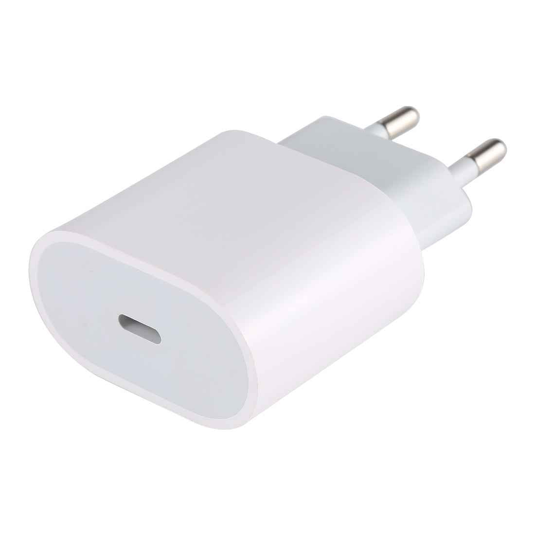 Uniqbuy For 20W Type-C / USB-C PD Fast Charging Power Adapter, EU Plug(White)