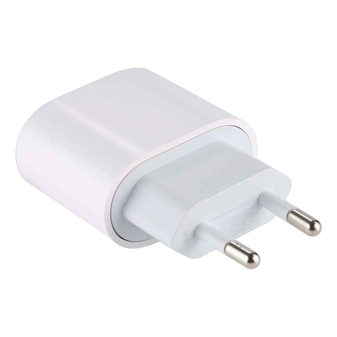 Uniqbuy For 20W Type-C / USB-C PD Fast Charging Power Adapter, EU Plug(White)