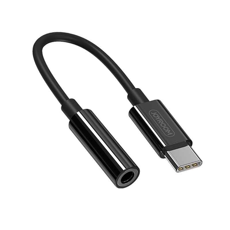 Uniqbuy For JOYROOM SH-C1 Type-C / USB-C to 3.5mm Digital Audio Converter Adapter (Black)