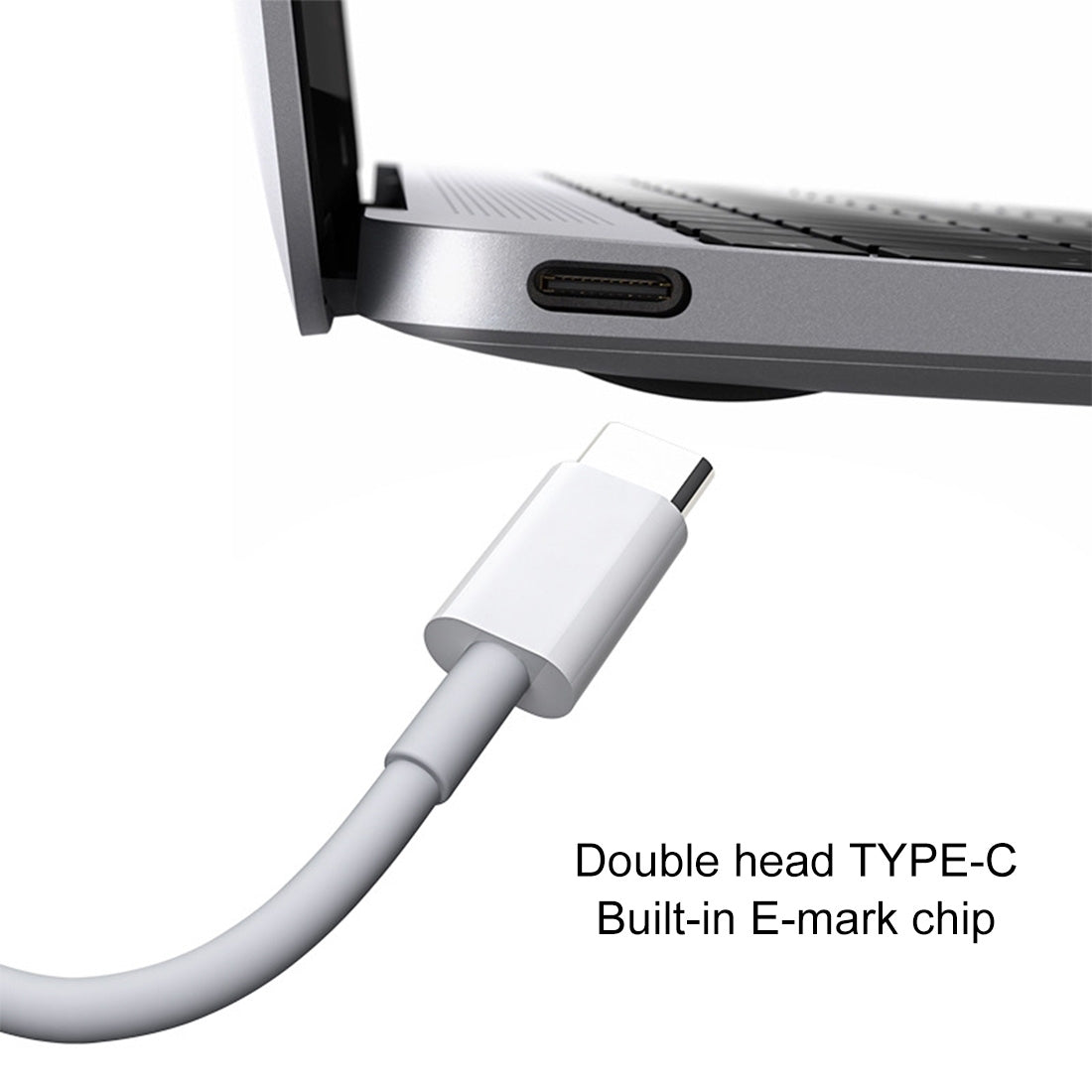 PD 5A USB-C / Type-C Male to USB-C / Type-C Male Fast Charging Cable, Cable Length: 2m (Black)