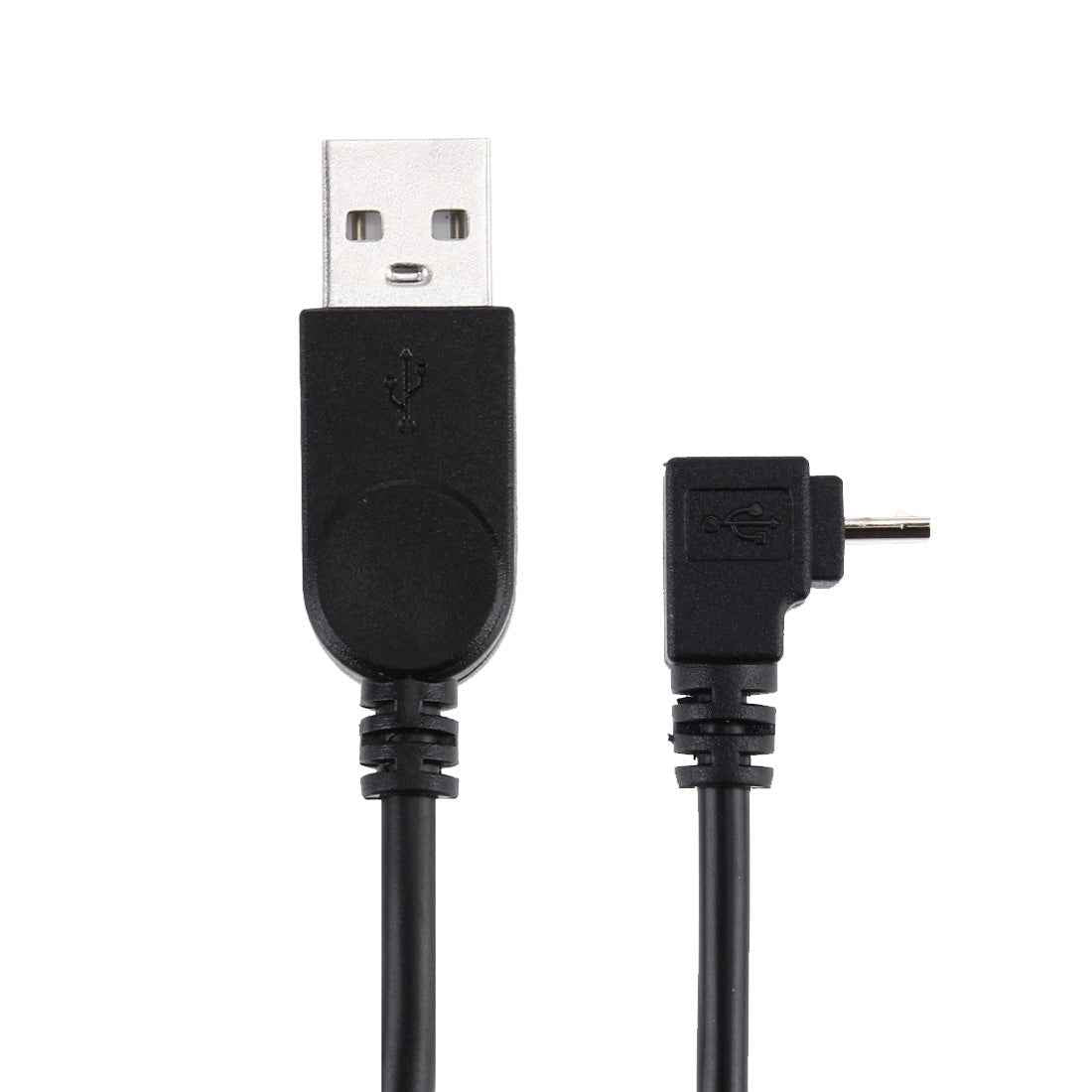 Uniqbuy For 28cm 90 Degree Angle Elbow Micro USB to USB Data / Charging Cable, For Galaxy, Huawei, Xiaomi, LG, HTC and other Smart Phones