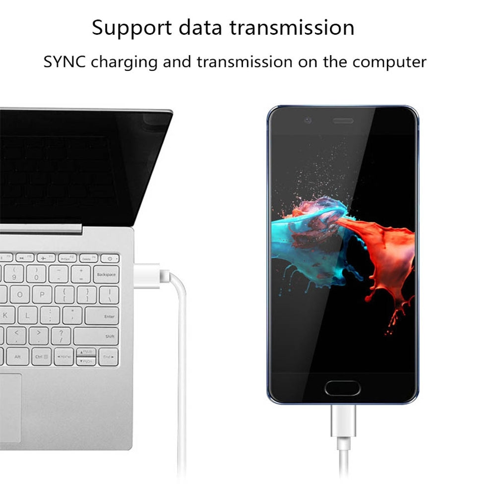 5A USB to USB-C / Type-C Flash Charging Data Cable, Cable Length: 1m