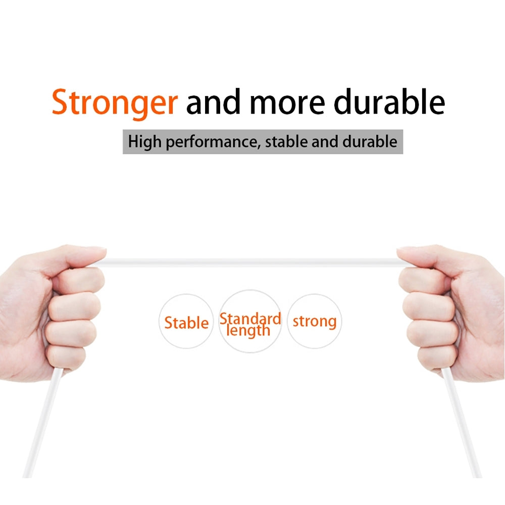 5A USB to USB-C / Type-C Flash Charging Data Cable, Cable Length: 2m