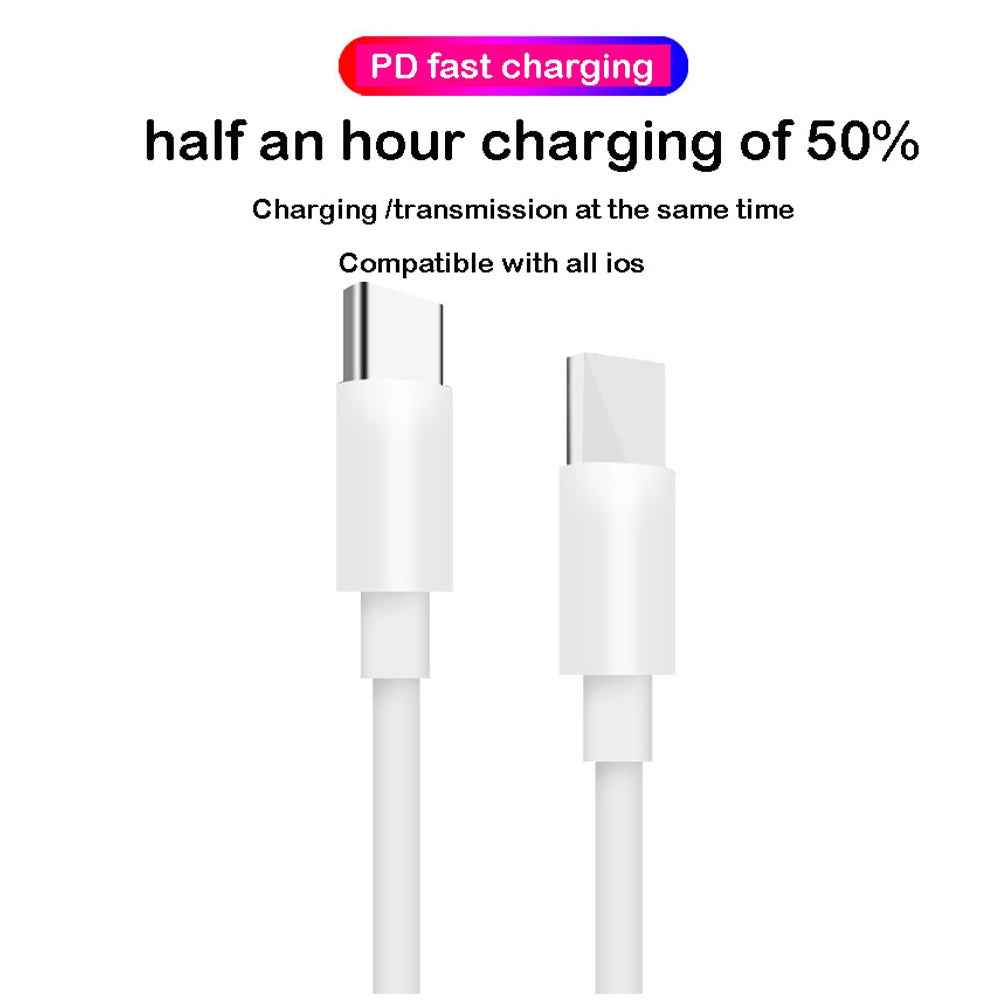 Uniqbuy For XJ-50 PD 120W 5A USB-C / Type-C to USB-C / Type-C Fast Charging Data Cable, Cable Length: 1m