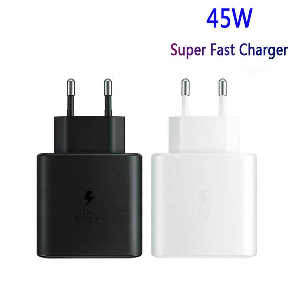 Uniqbuy For M135 45W USB-C / Type-C Port Fast Charger, EU Plug(White)