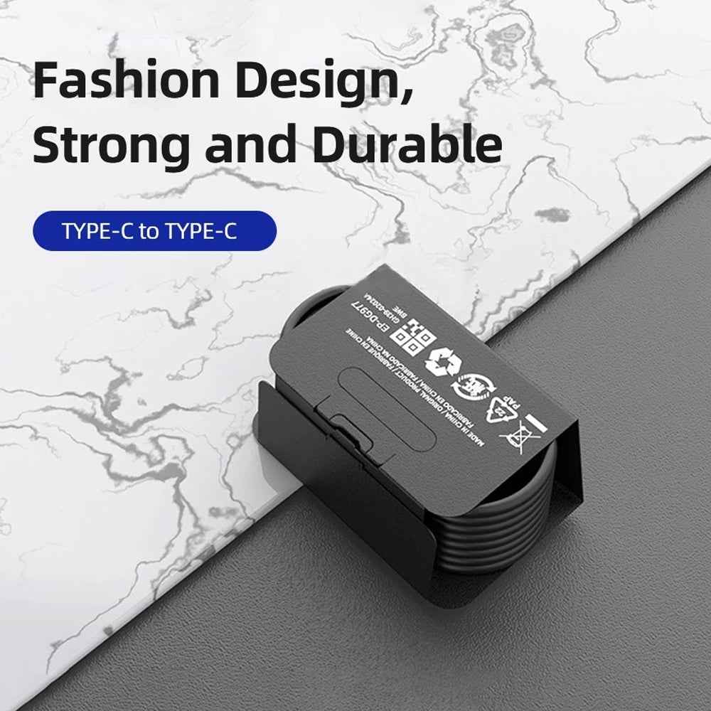 Uniqbuy For 5 PCS XJ-70 45W 5A USB-C / Type-C to Type-C Super Fast Charging Cable, Length: 1m