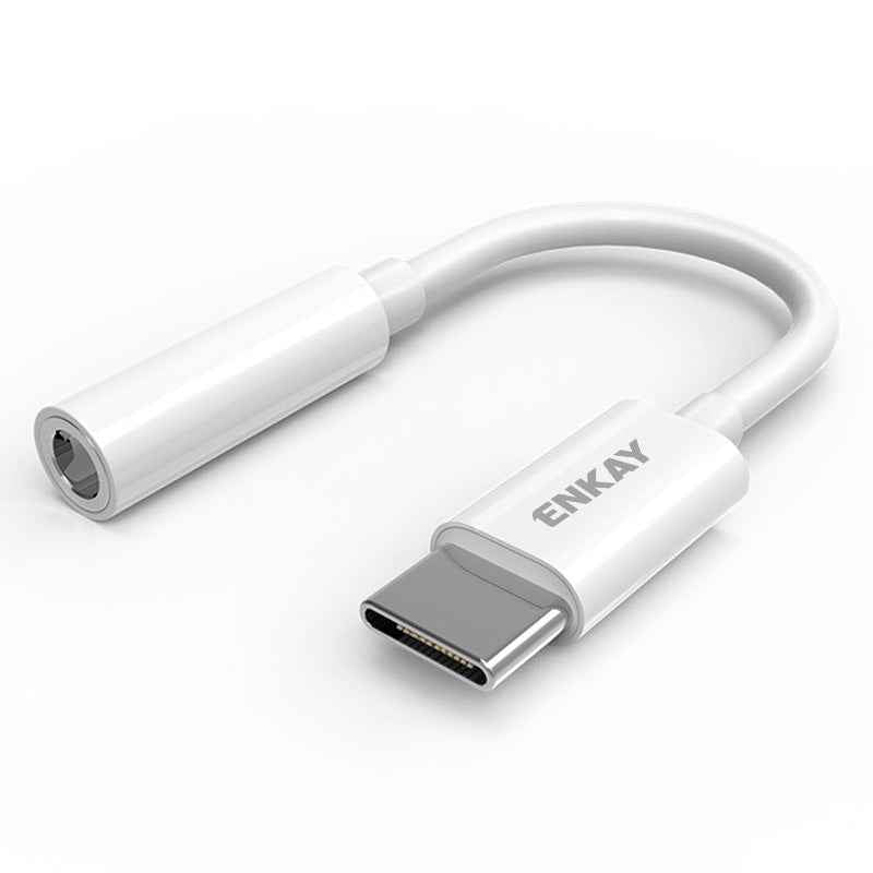 Uniqbuy For USB-C / Type-C to 3.5mm Aux Adapter Digital Decoding Audio Cable