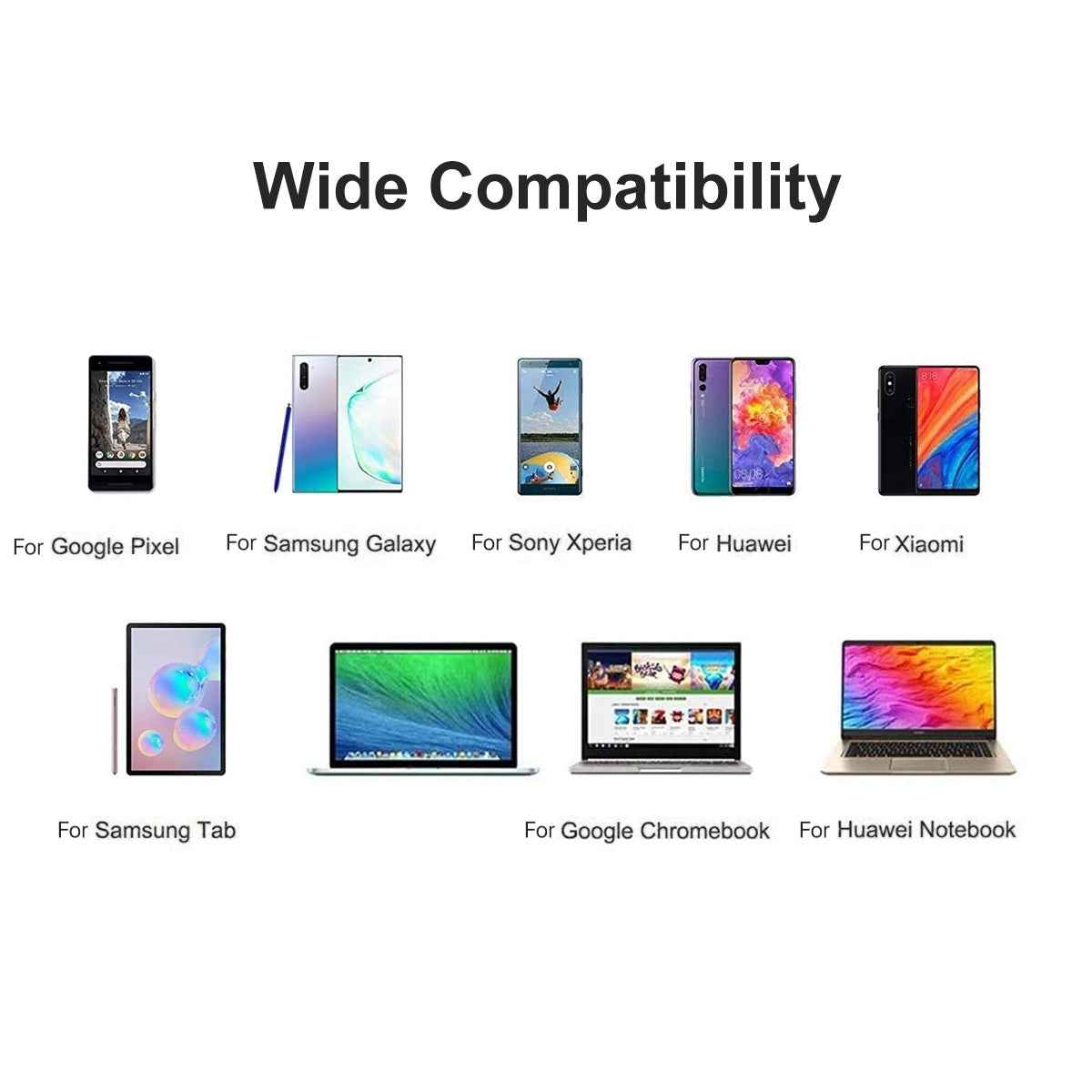 Uniqbuy For ENK-AT105 USB-C / Type-C to Dual Type-C Headphone & Charging Adapter Data Cable