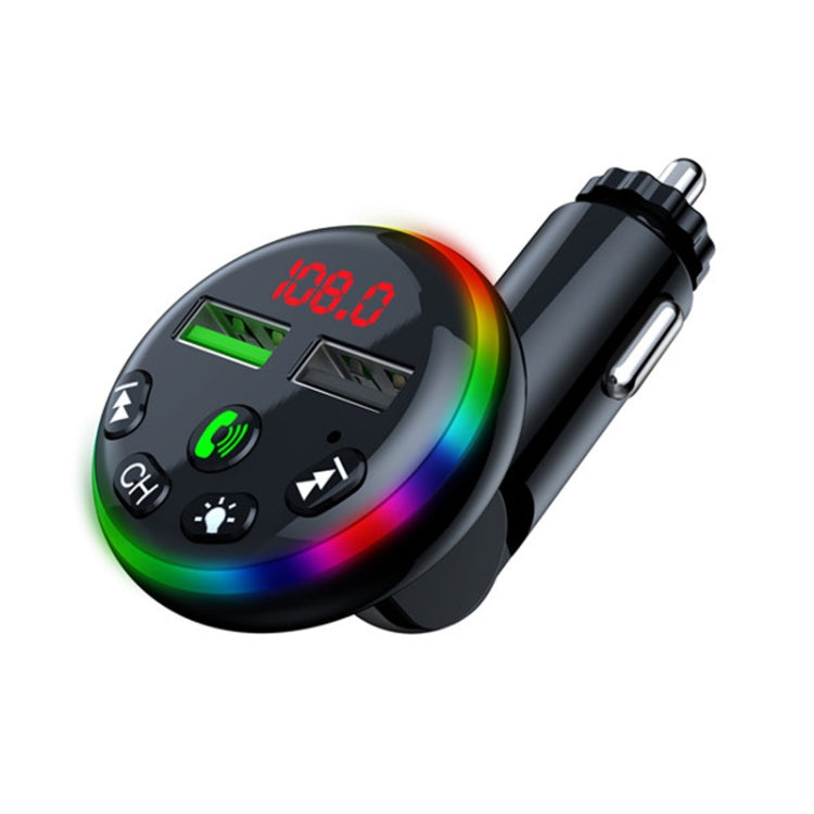 F13 Car Smartphone Charger Hands Free Calling 5.0 Bluetooth-MP3 Player Car Wireless FM Transmitter