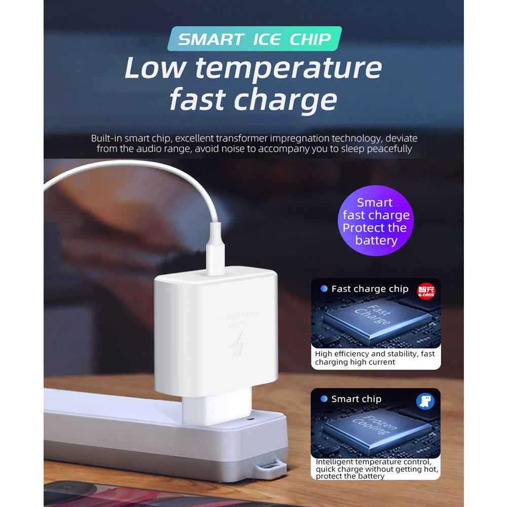 Uniqbuy For M135 45W USB-C / Type-C Port Fast Charger with 5A Type-C to Type-C Cable, EU Plug(Black)
