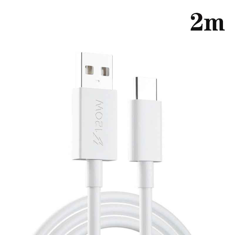 Uniqbuy For XJ-91 PD 120W 6A USB to USB-C / Type-C Flash Charging Data Cable, Length:2m