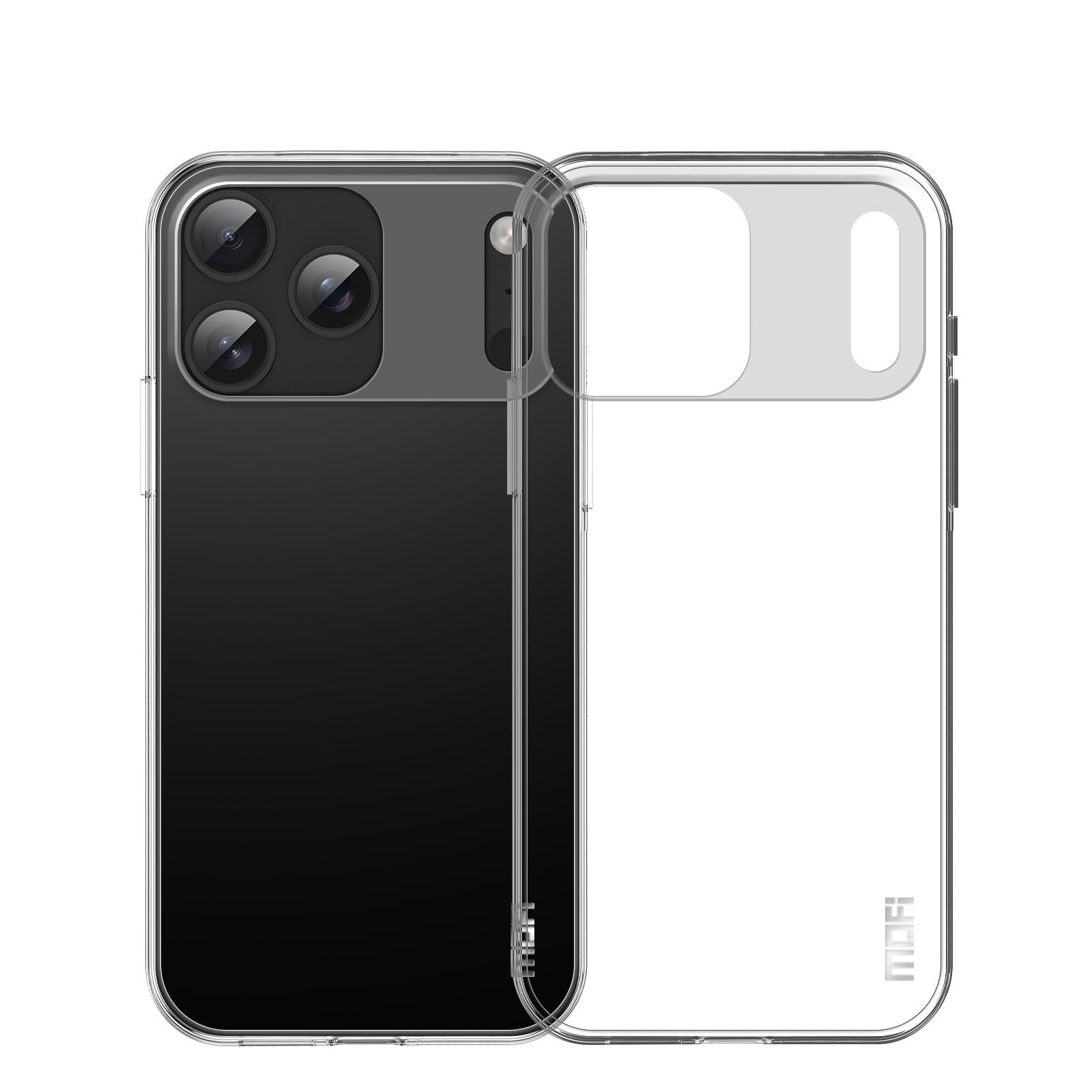 Compatible with iPhone 18 Pro MOFI Ming Series Ultra-thin TPU Phone Case - Transparent