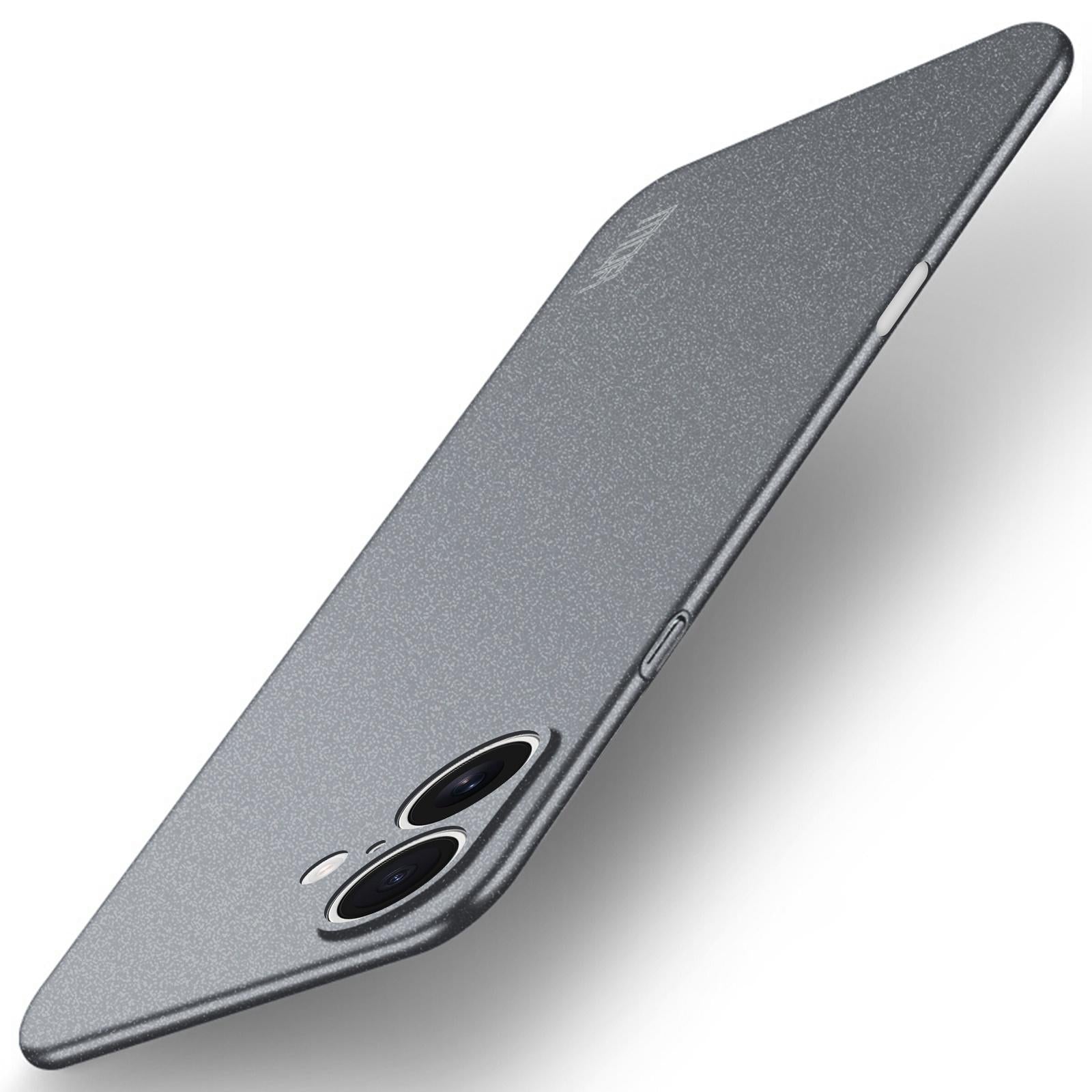 Compatible with iPhone 18 MOFI Fandun Series Frosted PC Ultra-thin All-inclusive Phone Case - Gray