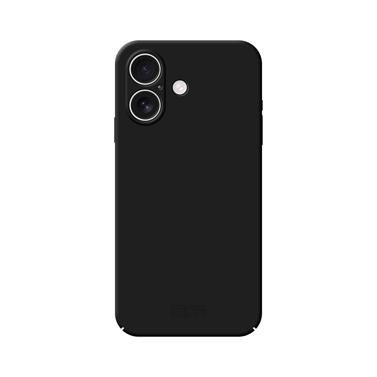 Compatible with iPhone 18 MOFI Qin Series Skin Feel All-inclusive PC Phone Case - Black