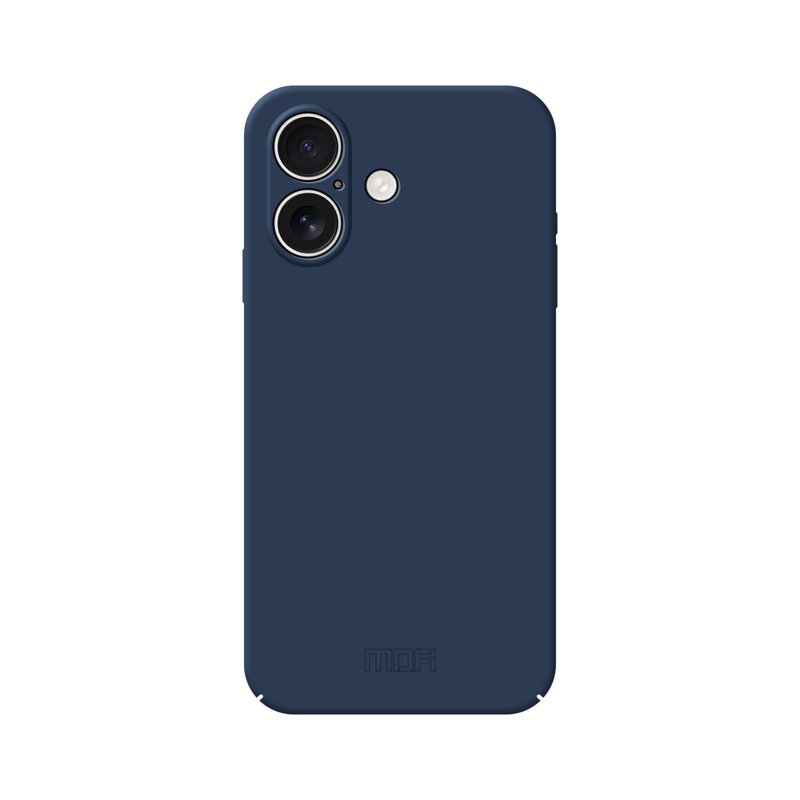 Compatible with iPhone 18 MOFI Qin Series Skin Feel All-inclusive PC Phone Case - Blue