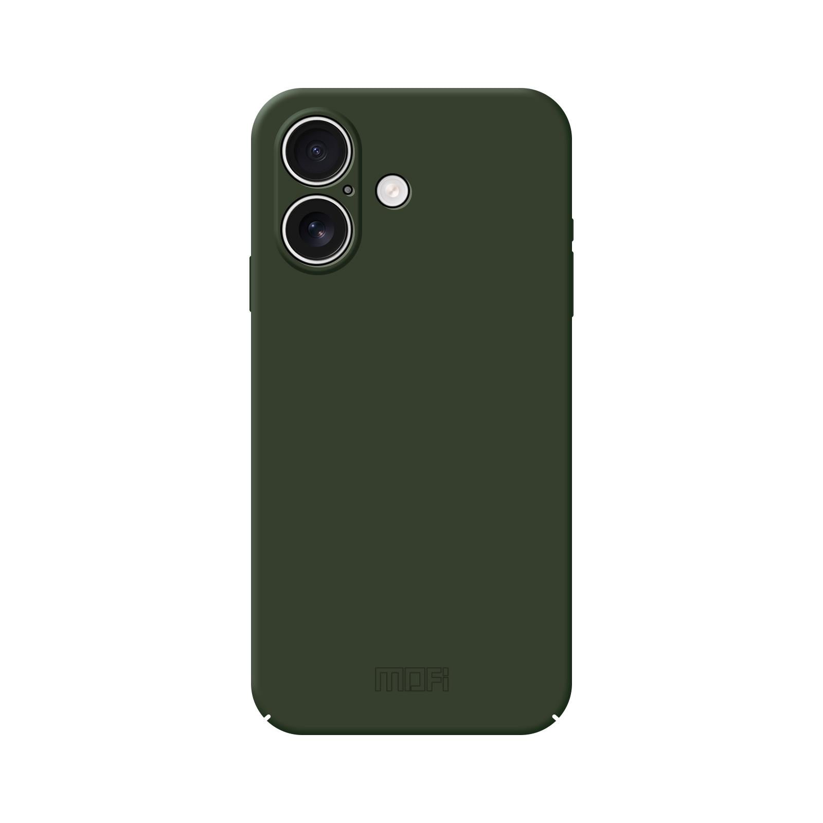 Compatible with iPhone 18 MOFI Qin Series Skin Feel All-inclusive PC Phone Case - Green