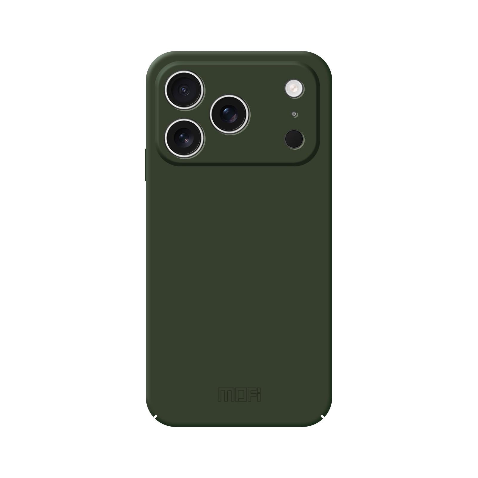 Compatible with iPhone 18 Pro MOFI Qin Series Skin Feel All-inclusive PC Phone Case - Green