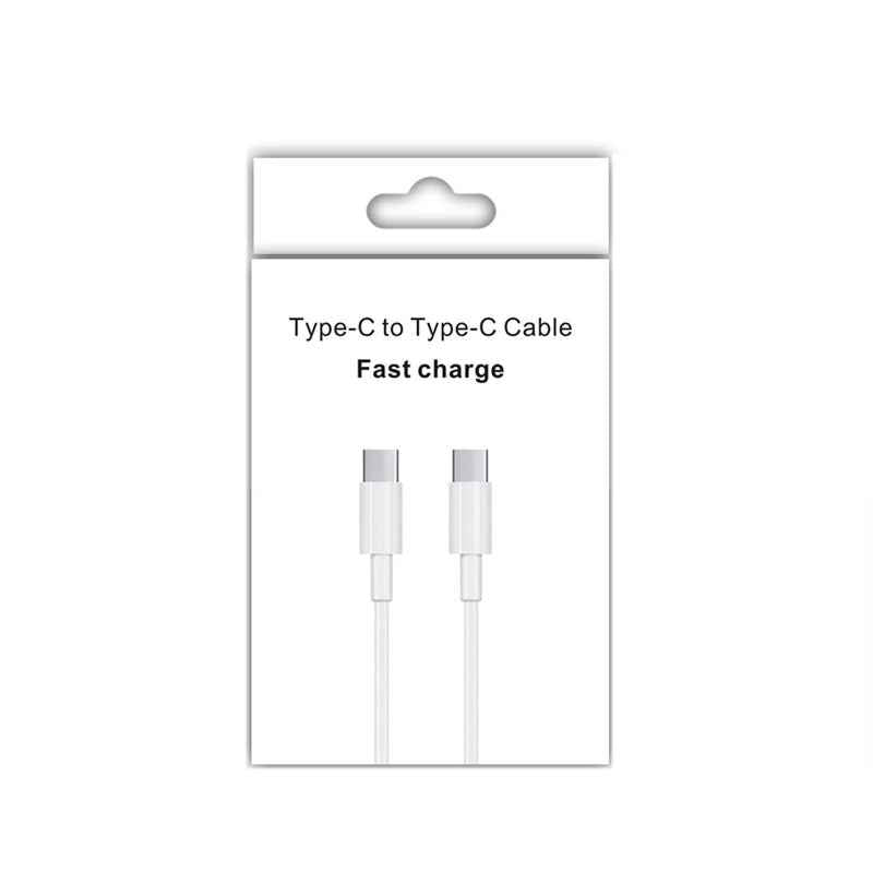 Uniqbuy For XJ-97 60W 3A USB-C / Type-C to Type-C Fast Charging Data Cable, Cable Length:0.3m